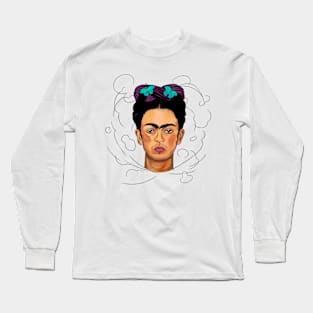 Frida Kahlo Long Sleeve T-Shirt